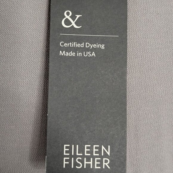Eileen Fisher Washable Stretch Crepe Straight Leg Pants Soft grey 1X - Picture 4 of 14
